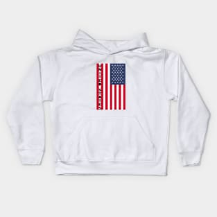 United States flag Kids Hoodie